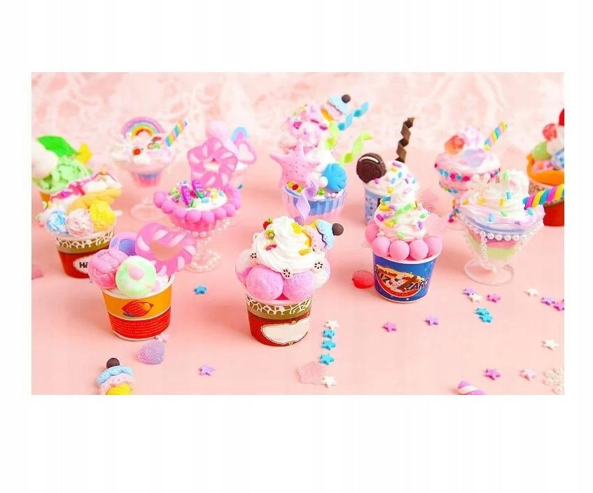 DIY Toy COLORFUL DESSERTS ICE CREAM SPRINKLES Do It Yourself SENSORY XL SET Packaging status original