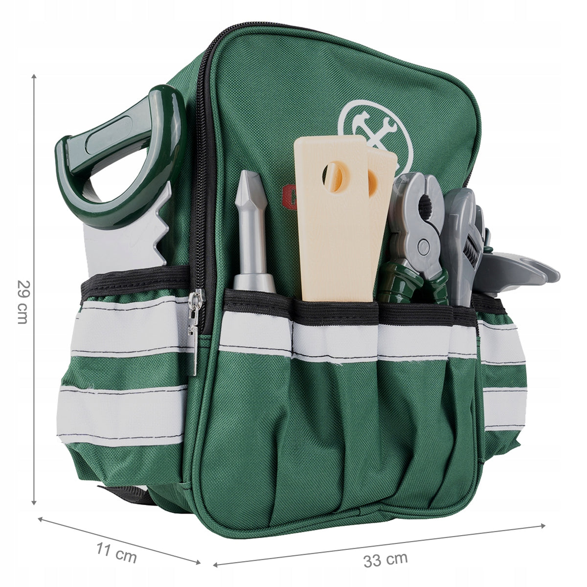 DIY WORKSHOP BACKPACK WITH TOOLS DRILL KEYS Packaging status original