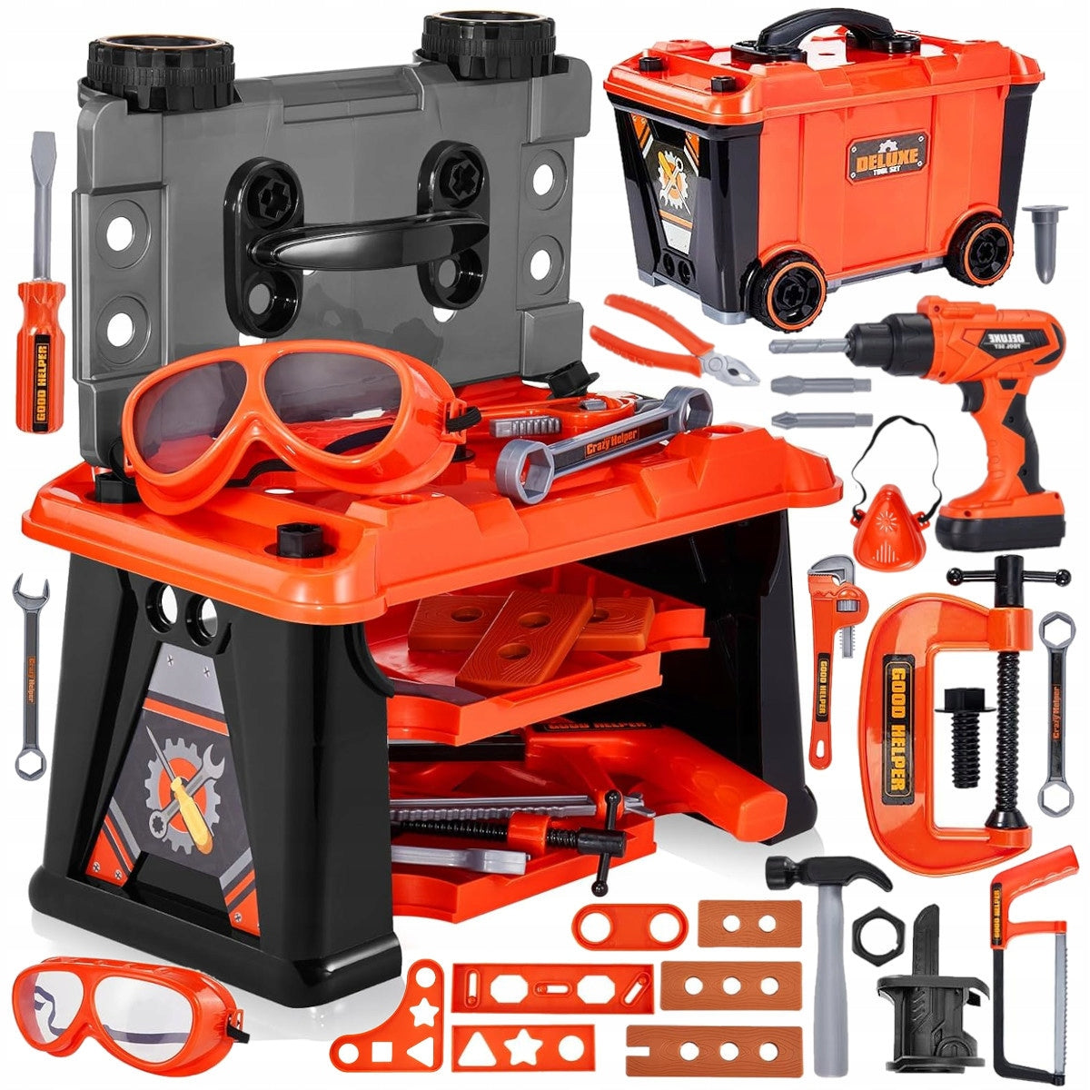 DIY Workshop Play Tool Set for Baby 65 el. NS