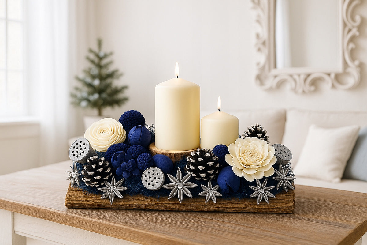 DIY kit “Winter Elegance” – ideas and tips GrandDeco Brand GrandDeco