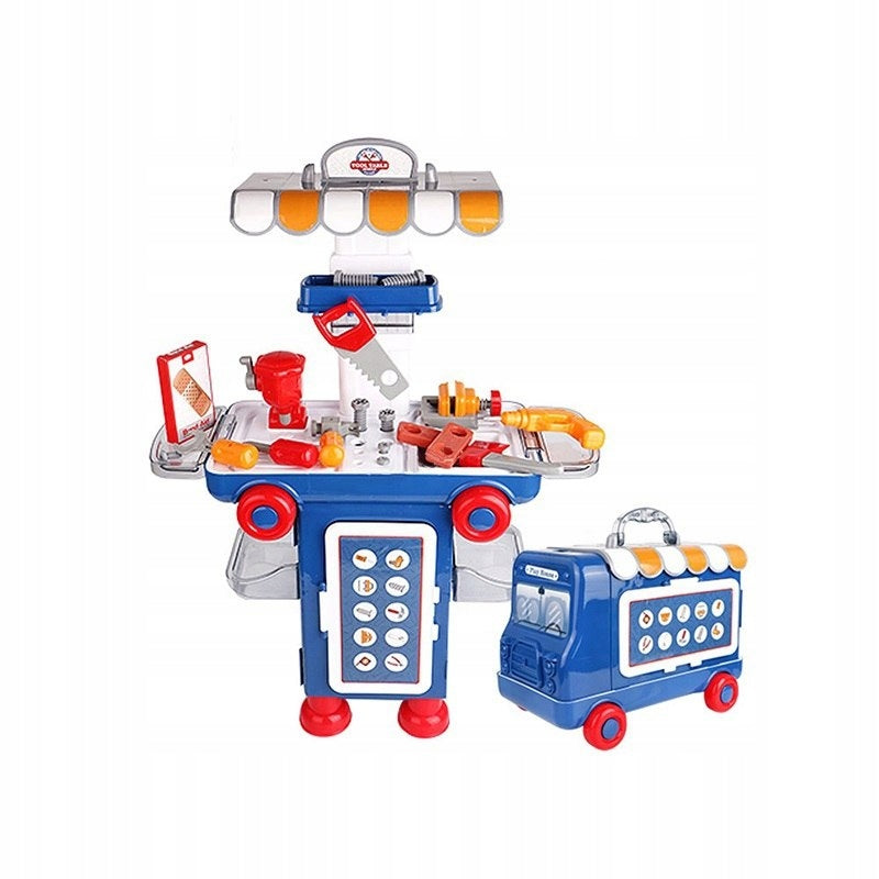 DIY tool set toy gift workshop suitcase 2in1 40 el. Manufacturer code 6955985164084