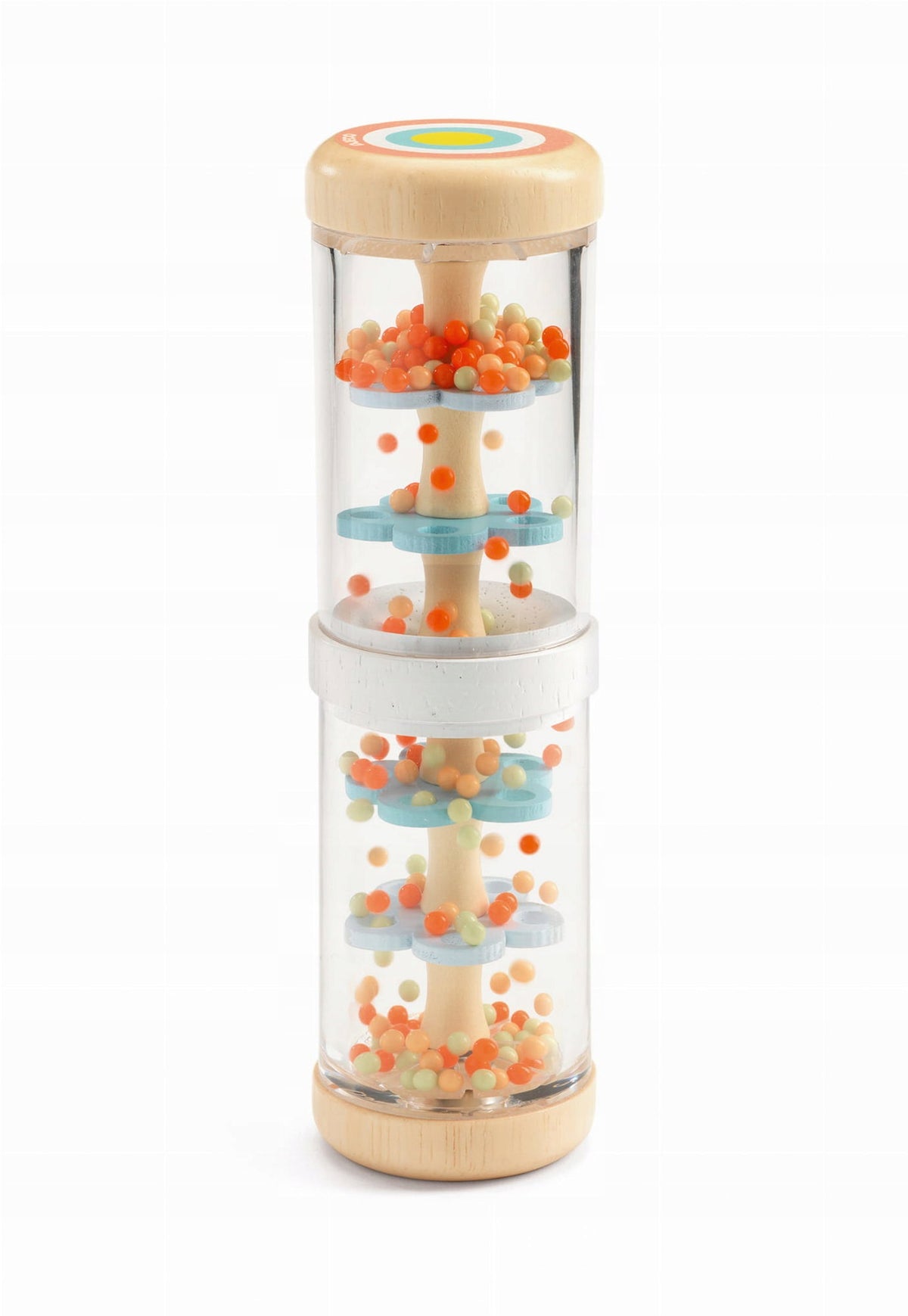 DJECO Pastel Shaker with Balls BABY RAINI Packaging status original