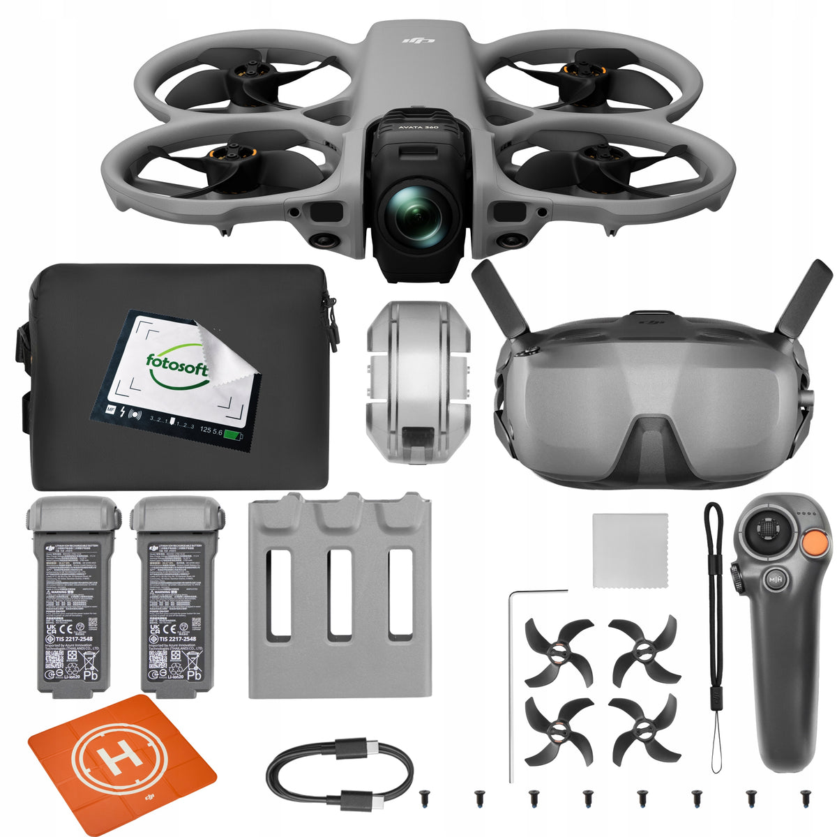 DJI Avata 360 Motion Fly More Combo Drone ( DJI Goggles N3)
