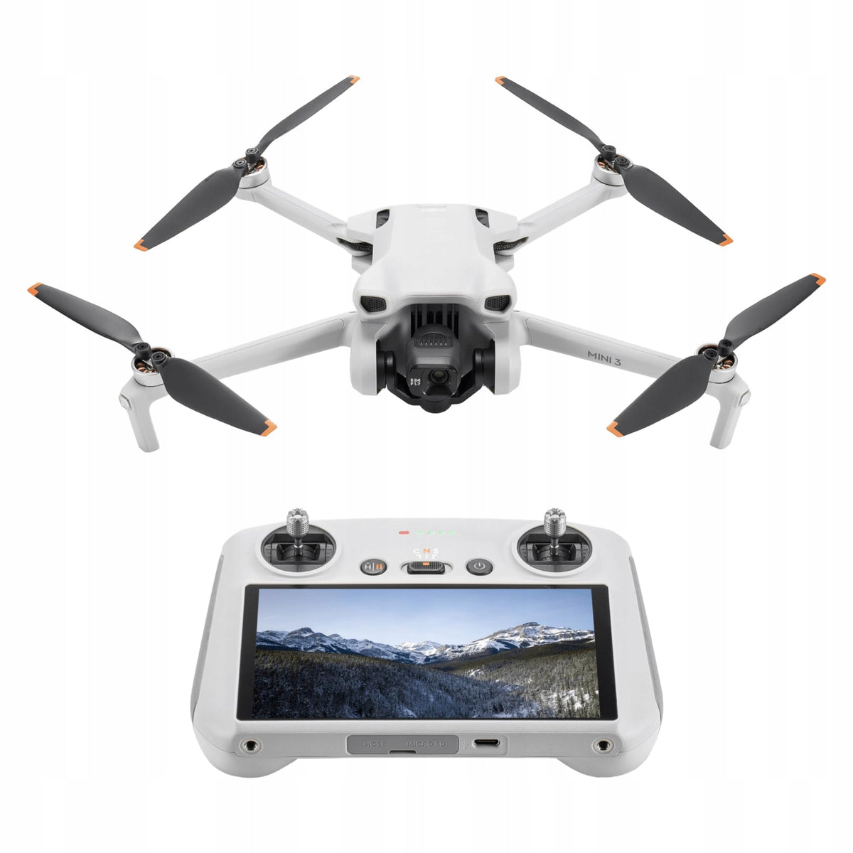 DJI Mini 3 Drone with 4K Camera with RC Controller for Travelers