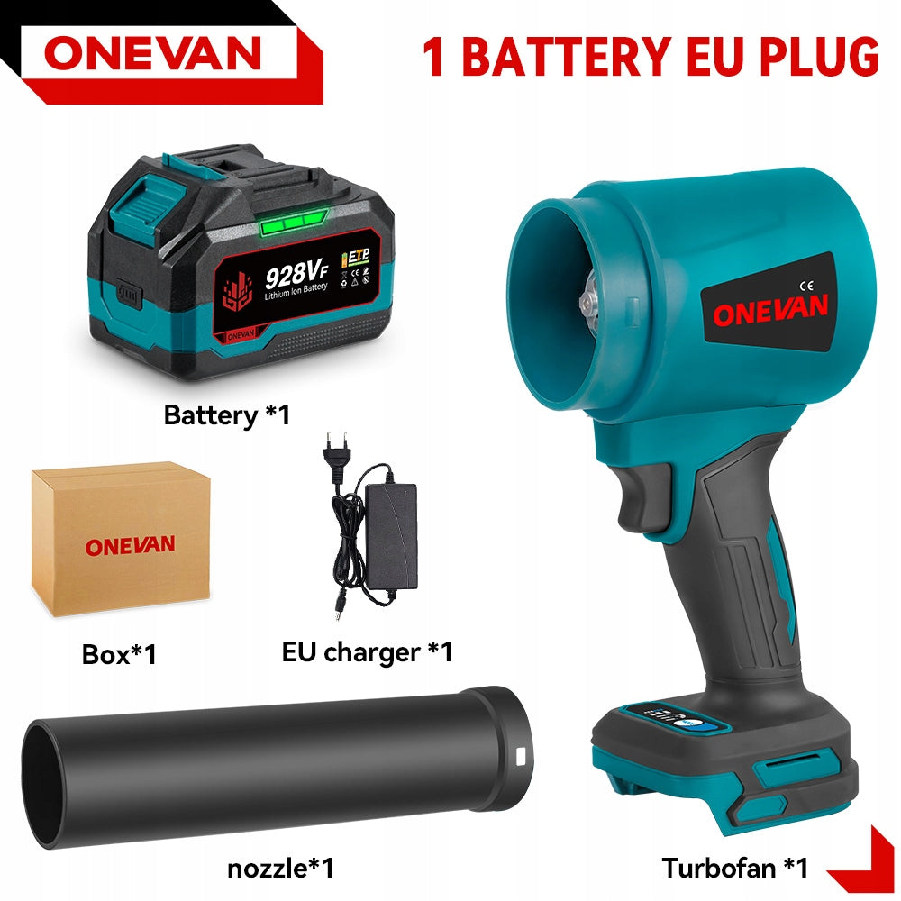 DMUCHAWA ELEKTRYCZNA Bezszczotkowa Turbo Jet Fan OGRODOWA MOCNA 1X AKU Manufacturer code 6670_1+1