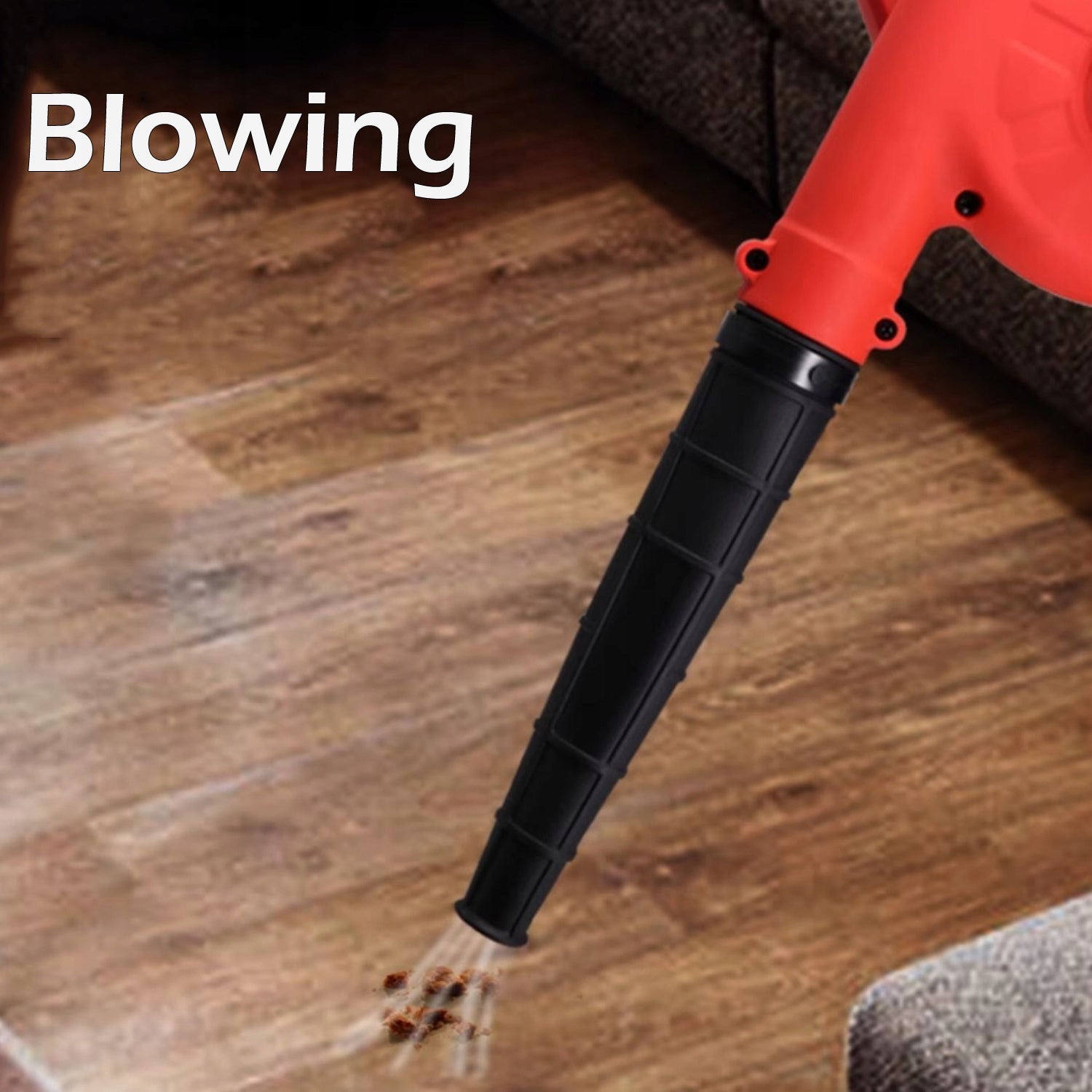 DMUCHAWA ELEKTRYCZNA MOCNA ODKURZACZ DO LIŚCI ŚNIEGU OGRODOWY LEKKA 2W1 Tool length 38 cm