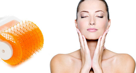DNS DERMA ROLLER - 3 mm MICROPUNCTURE, CELLULITE, SCARS, Model DNS