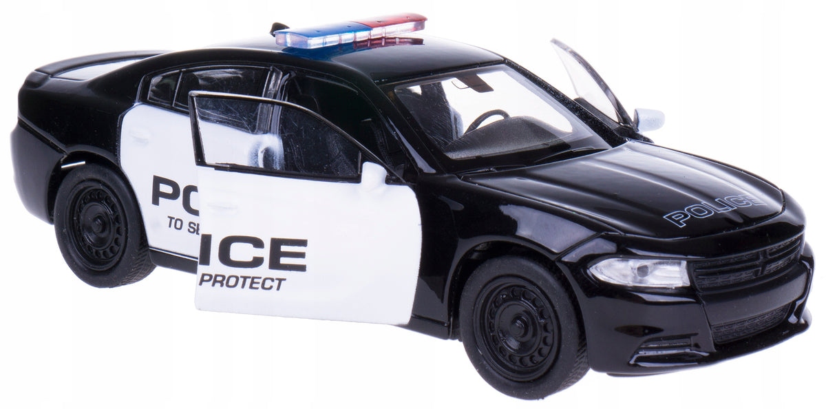DODGE CHARGER PURSUIT POLICE CAR DIECAST MODEL WELLY 1:34-39