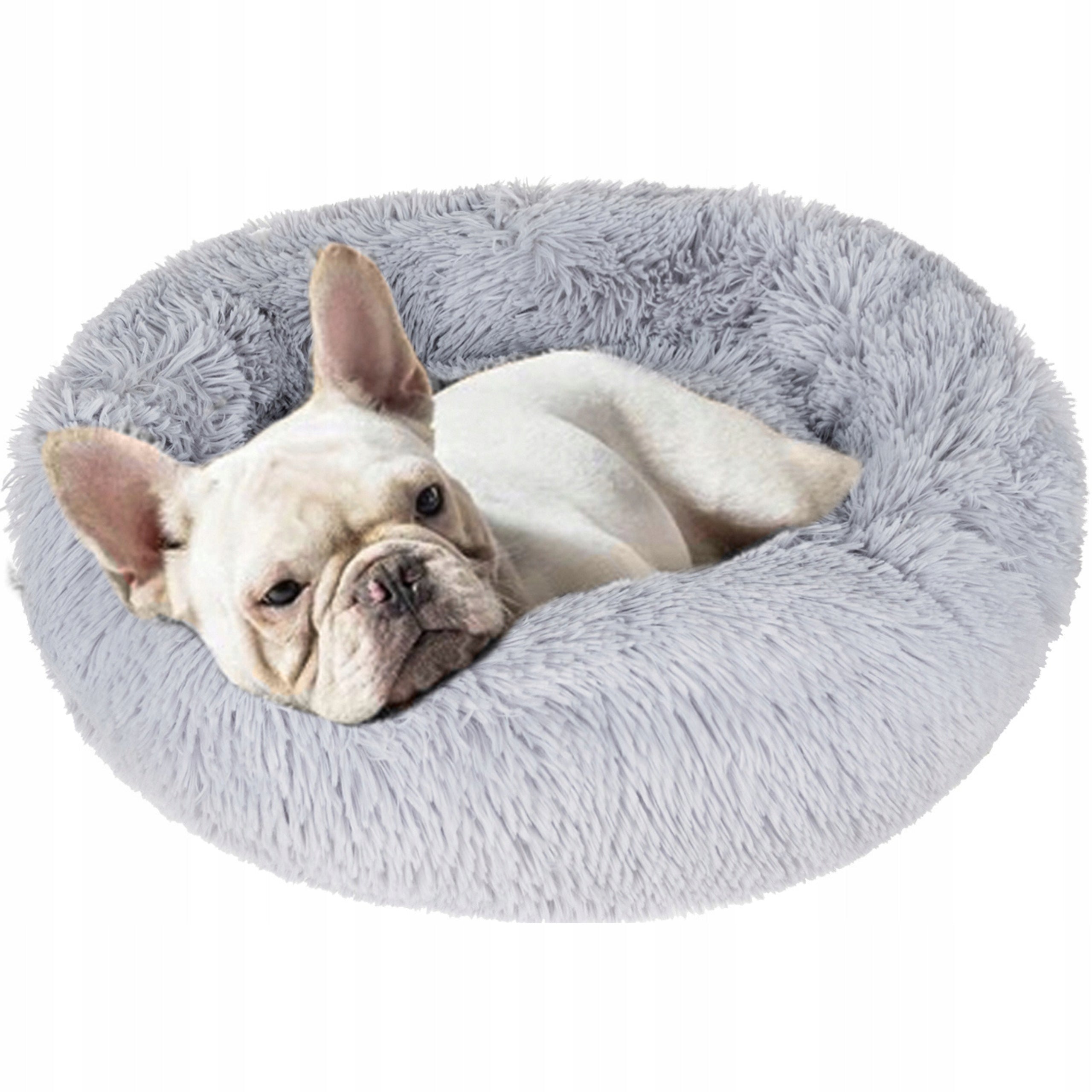 DOG AND CAT BED - WATERPROOF HAIRY - BED PILLOW 60x60cm EAN (GTIN) 5906501502805