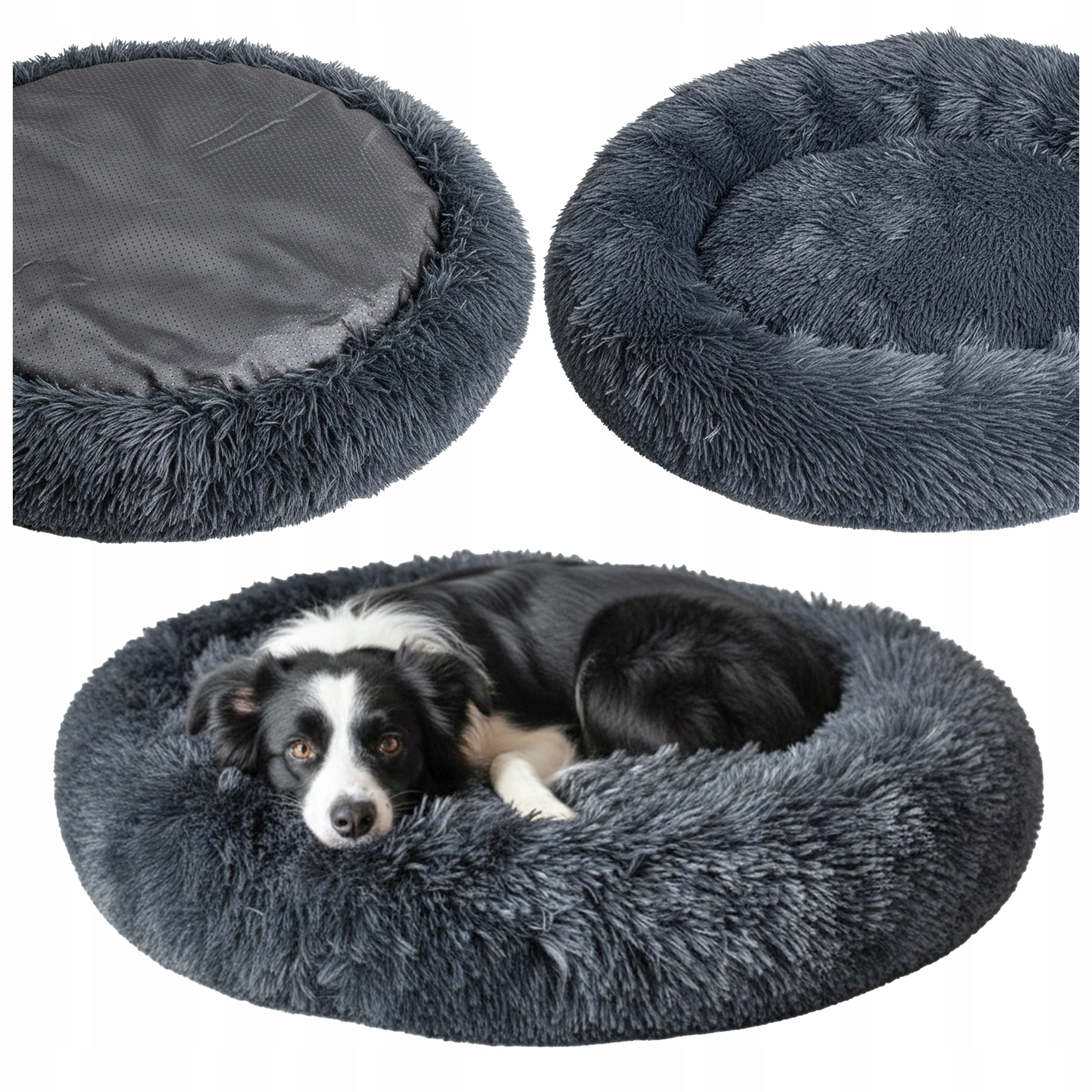 DOG BED CAT BED PLAYPEN PILLOW SOFT PLUSH 70 CM HAIRY