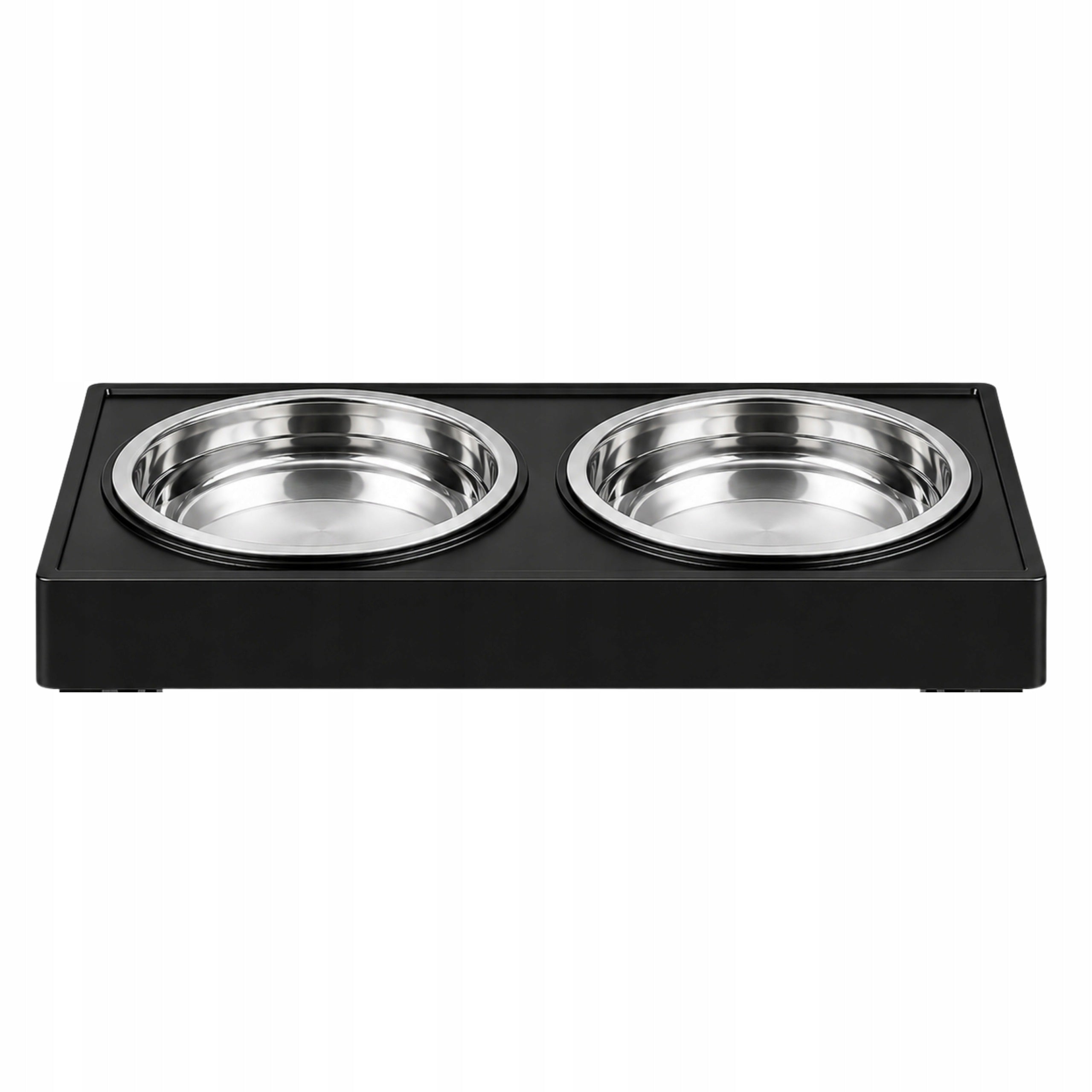 DOG BOWL DOUBLE ON STAND ADJUSTABLE LARGE METAL BOWL STABLE Manufacturer code MISKA DLA PSA PODWÓJNA NA STOJAKU