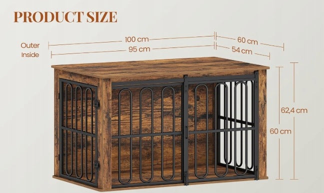 DOG CAGE PET PLAYPEN SIMPLE BOX HEXCELEN Manufacturer code 910101B
