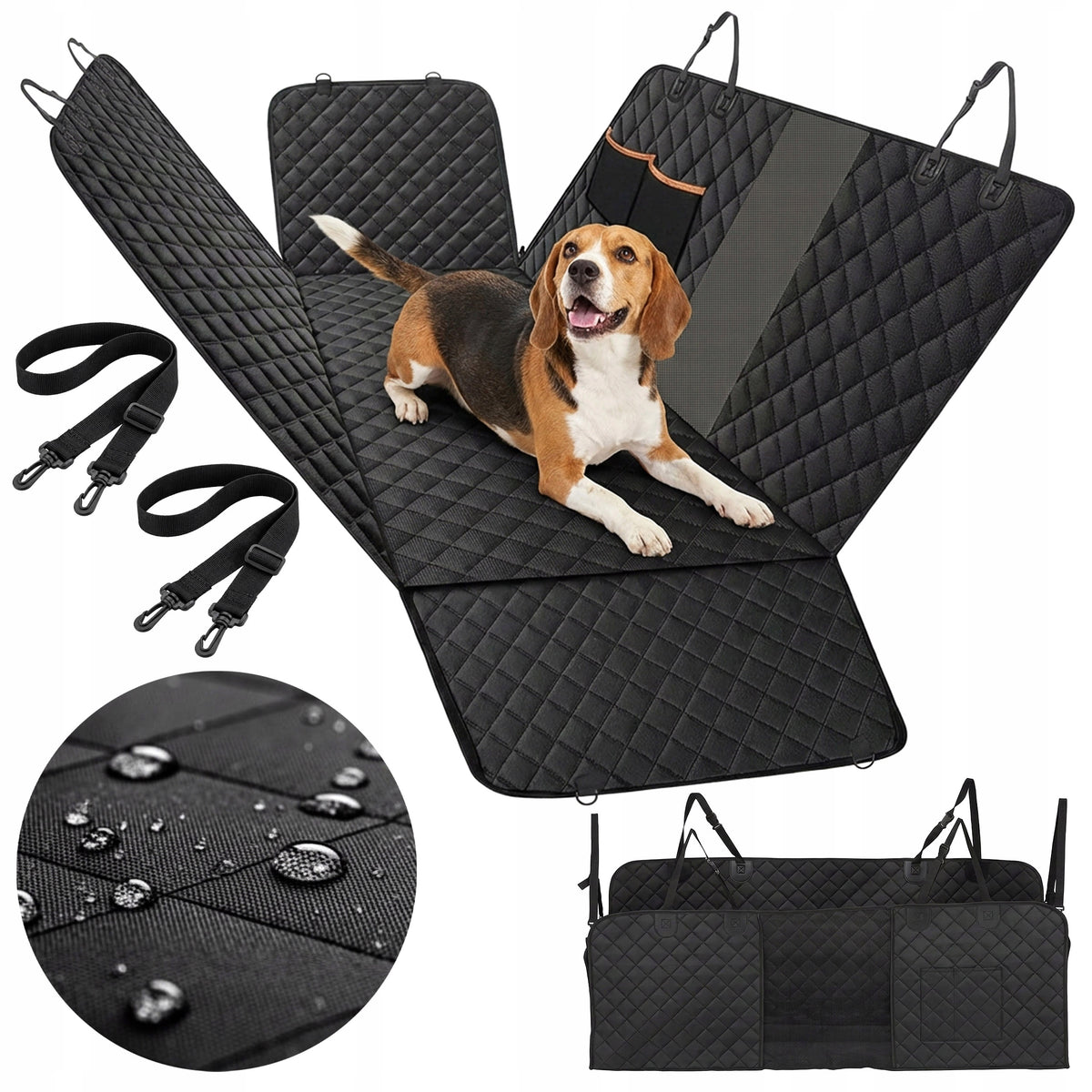 DOG CAR MAT FOR CAR TRANSPORTER SEAT COVER