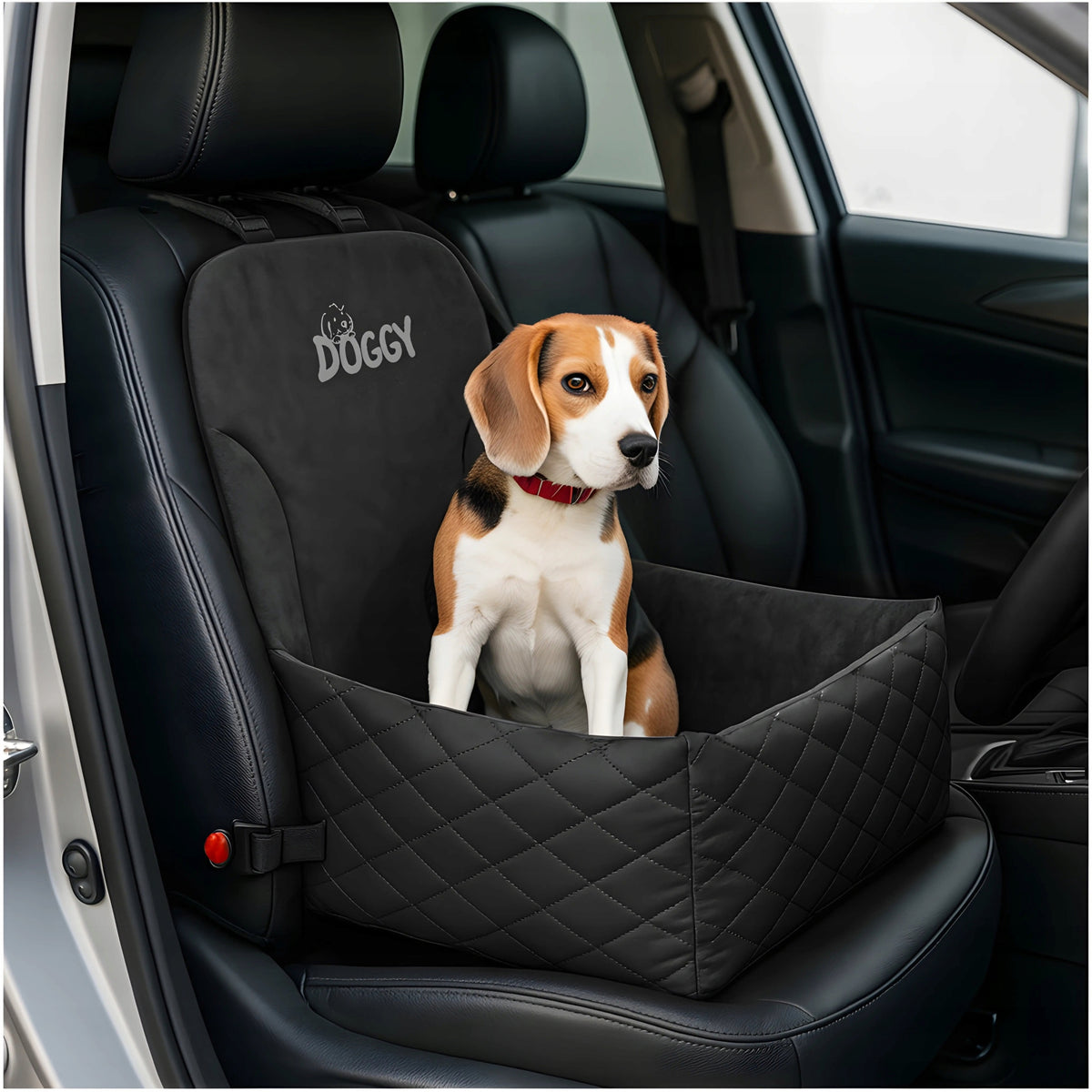 DOG CAR SEAT Car Bed with Eco-leather for Cat Dog Manufacturer code ROCSZA1_PIL