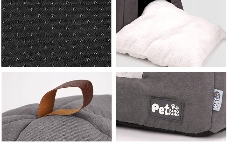 DOG CAT BED HOUSE KENNEL PET BED SIZE L Manufacturer code DH-04-L
