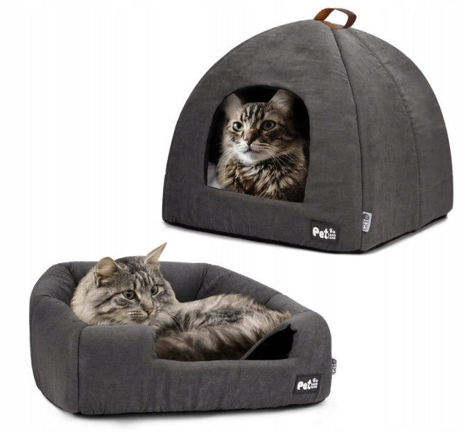DOG CAT BED HOUSE KENNEL PET BED SIZE L