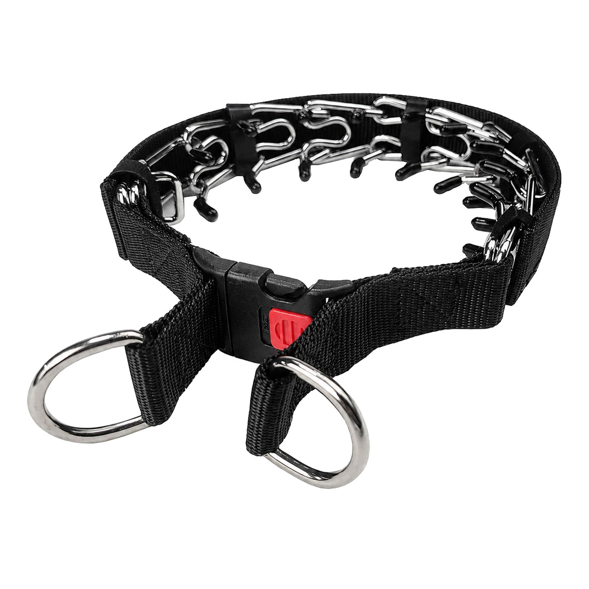 DOG COLLAR EARRING FOR TRAINING STEEL METAL LARGE XLL BLACK Manufacturer code KOLCZATKA DLA PSA OBROŻA DLA DUŻYCH PSÓW