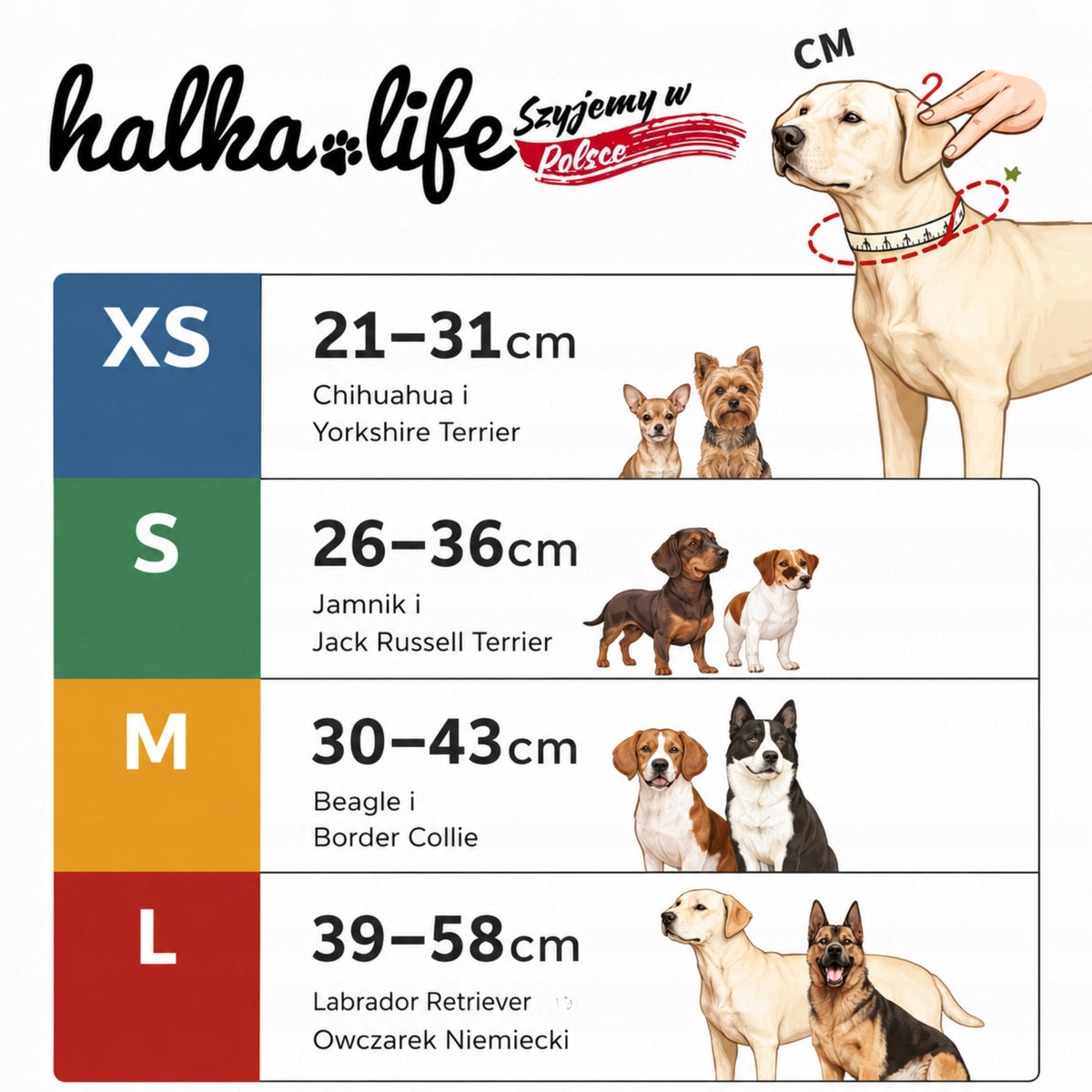 DOG COLLAR, STRONG VELOUR COLLAR FOR BIG DOG - CHERRY, RED, L Brand Halkalife