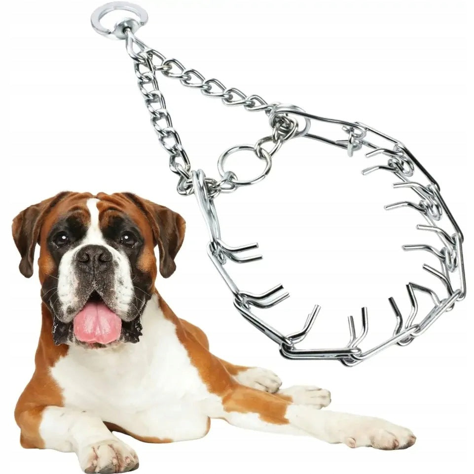 DOG COLLAR TRAINING EARRING STRONG SAFE DURABLE 50-60CM