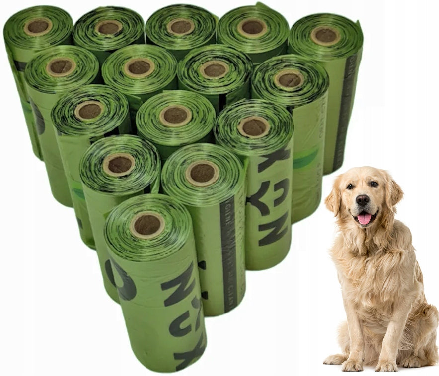 DOG FECES BAGS THICK BIODEGRADABLE POOP BAGS BIO 450 Pcs Brand Hurtnet