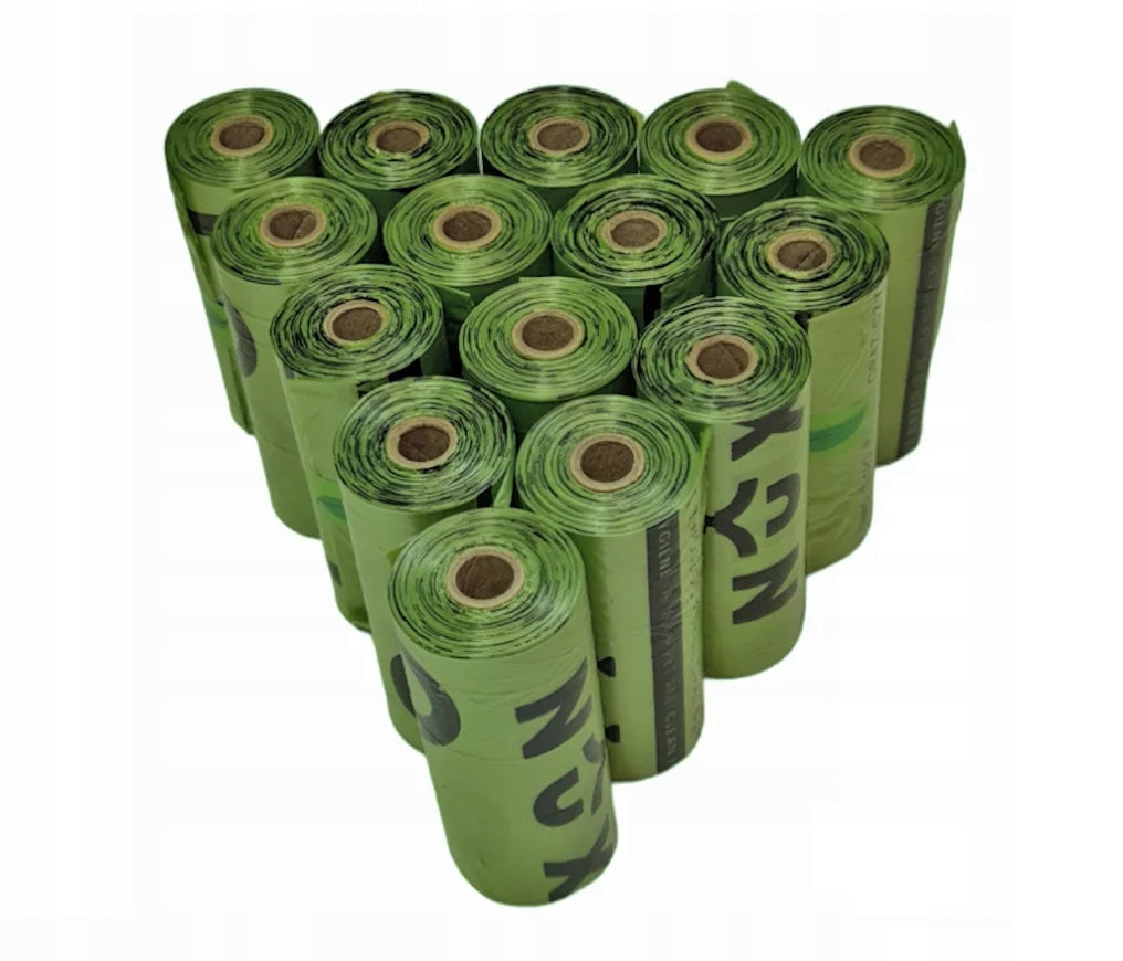 DOG FECES BAGS THICK BIODEGRADABLE POOP BAGS BIO 450 Pcs Manufacturer code 2448