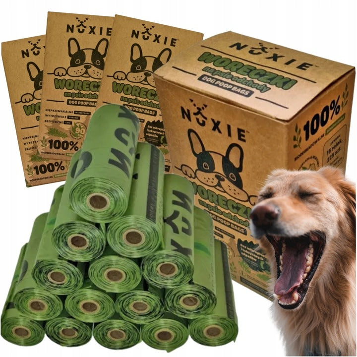 DOG FECES BAGS THICK BIODEGRADABLE POOP BAGS BIO 450 Pcs
