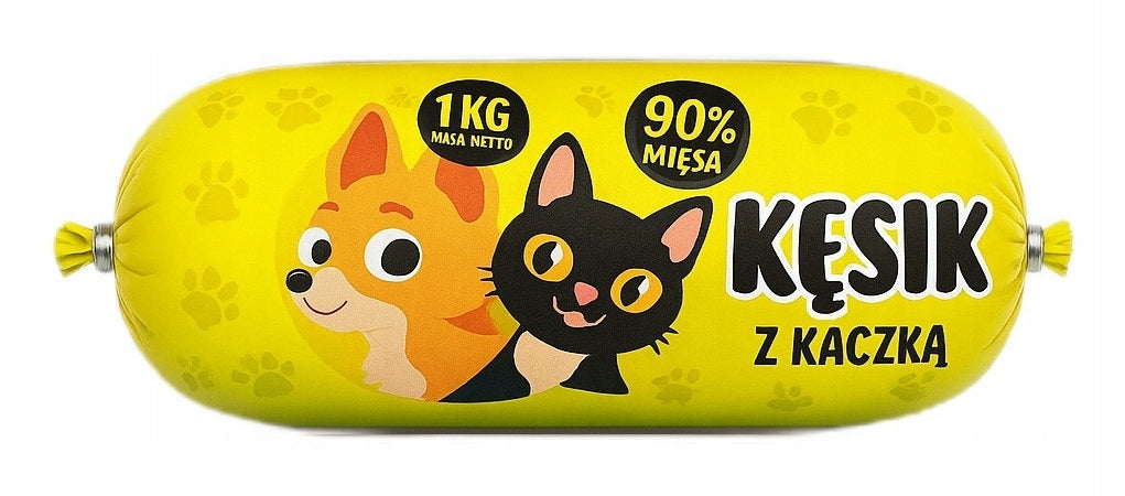 DOG FOOD MEAT BAR MIX 4 FLAVORS 19x1KG BEEF VENISON DUCK Manufacturer code K1-4
