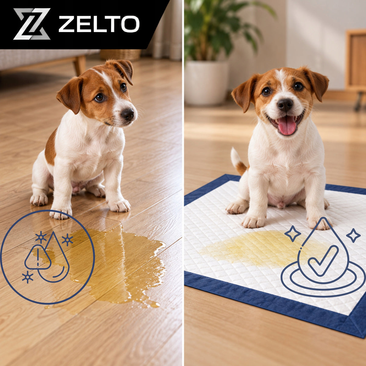DOG FOUNDATIONS Hygienic Dog Mats for Pet  60x60 100pcs Manufacturer code 5906656080371