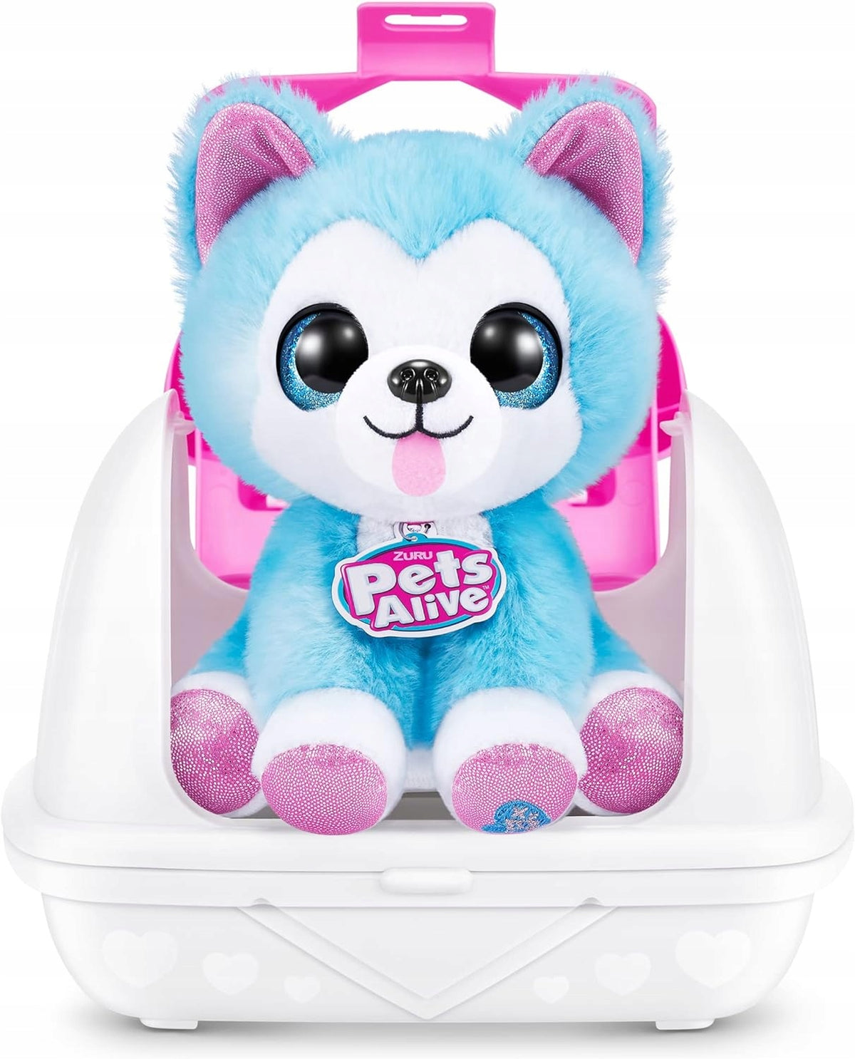 DOG INTERACTIVE TALKING STUFFED ANIMAL 17cm DOG SET FREEBIE DOG Manufacturer code PIES PIESEK INTERAKTYWNY MÓWIĄCY PLUSZAK 17cm