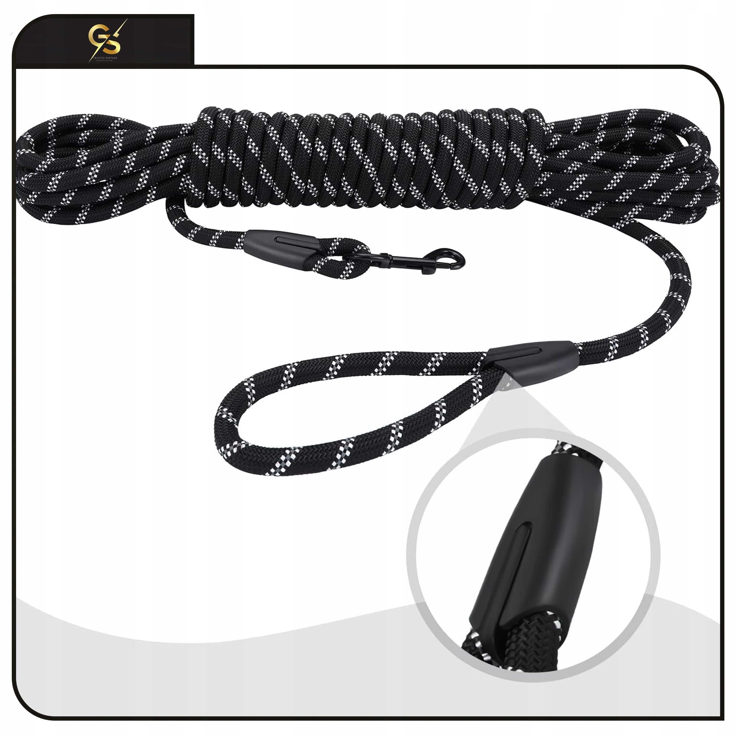 DOG LEASH 10m LONG STRONG ROPE TRAINING ROPE THICK DURABLE COLORS Packaging status original