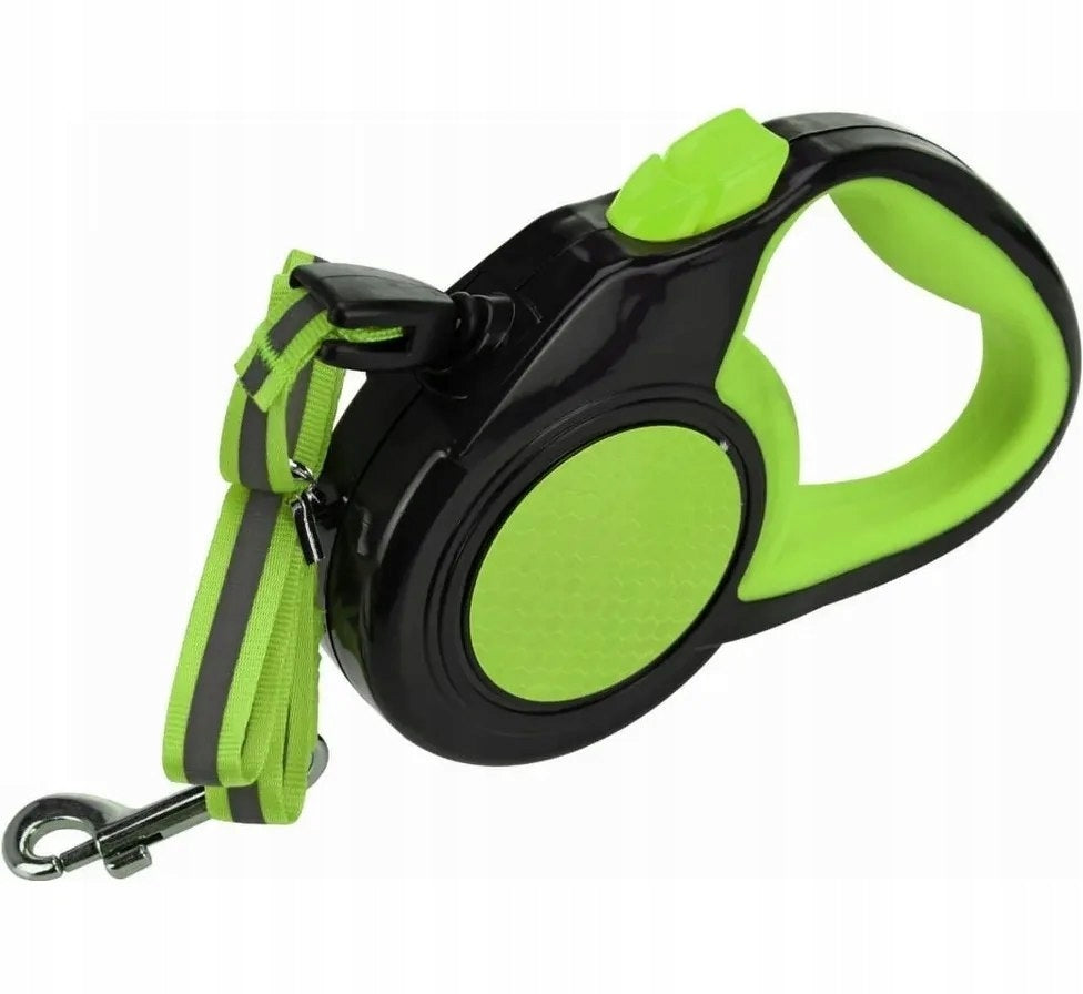 DOG LEASH AUTOMATIC REFLECTIVE CORD 8m 50kg NUXIE PREMIUM Brand Pronett