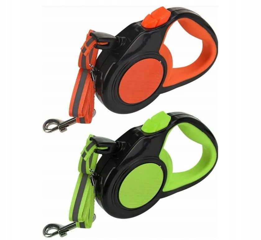 DOG LEASH AUTOMATIC REFLECTIVE CORD 8m 50kg NUXIE PREMIUM Manufacturer code 5904316197810