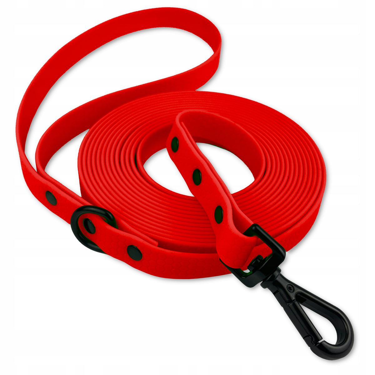 DOG LEASH CANDY 2m HEXA WATERPROOF DURABLE Polish PREMIUM PRODUCT Manufacturer code Smycz CANDY czerwona