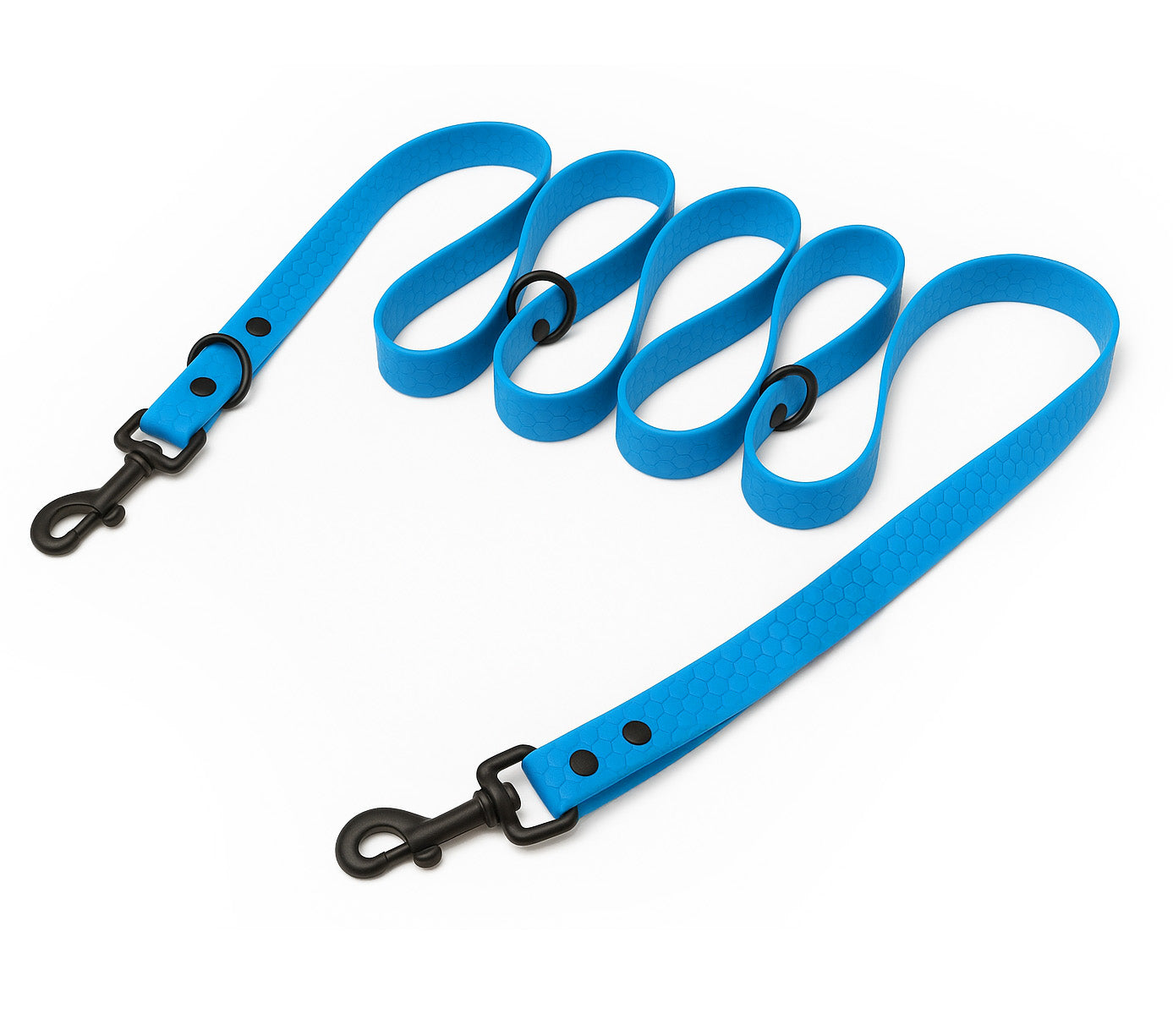 DOG LEASH FOR WALK ADJUSTABLE WATERPROOF BIOTHANE PVC 3m Manufacturer code SMYCZ.PVC.PRZEP.BLUE.3