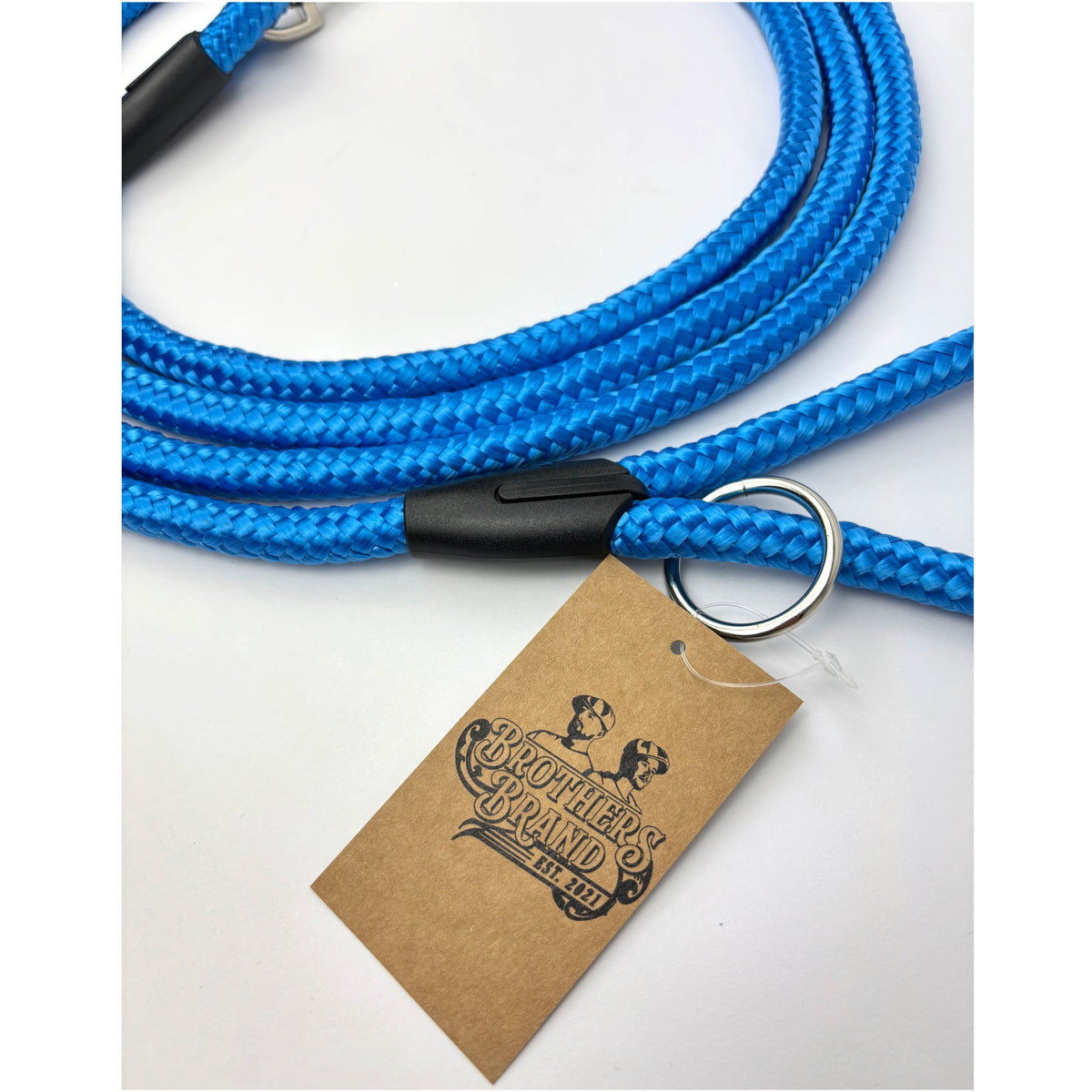 DOG LEASH HANDMADE STRONG THICK ROPE 12MM TRAINING WALK 3M Manufacturer code smycz sport niebieska