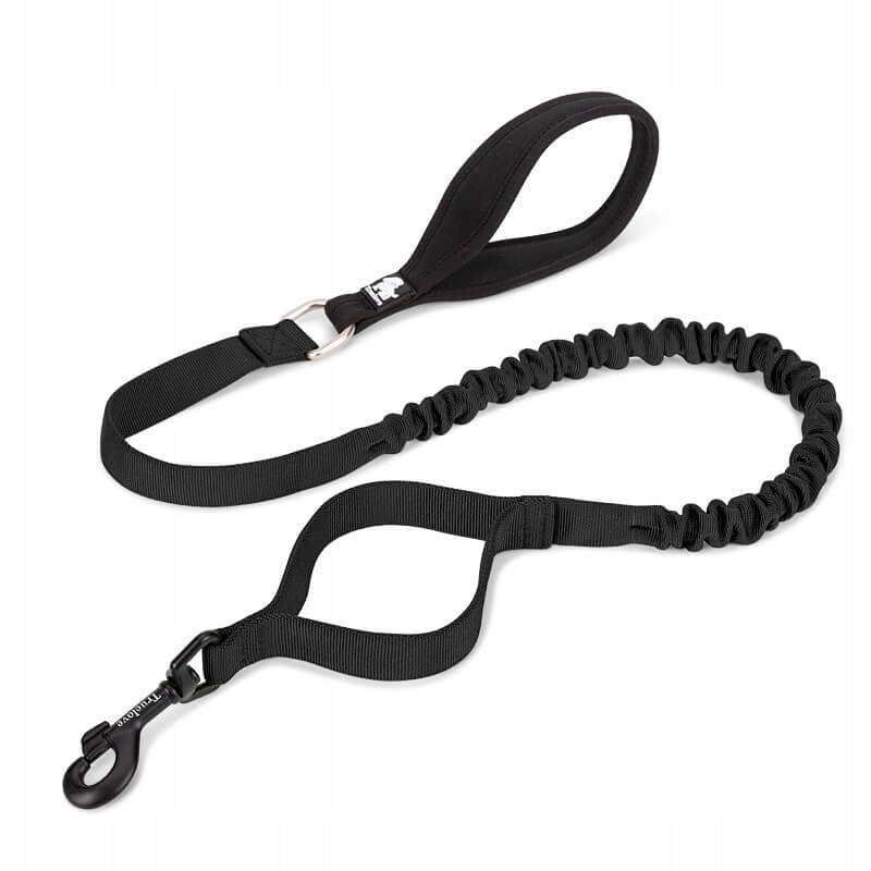 DOG LEASH WITH SHOCK ABSORBER STRONG TRUELOVE ADVENTURE 160CM BLACK L Manufacturer code TLL2281