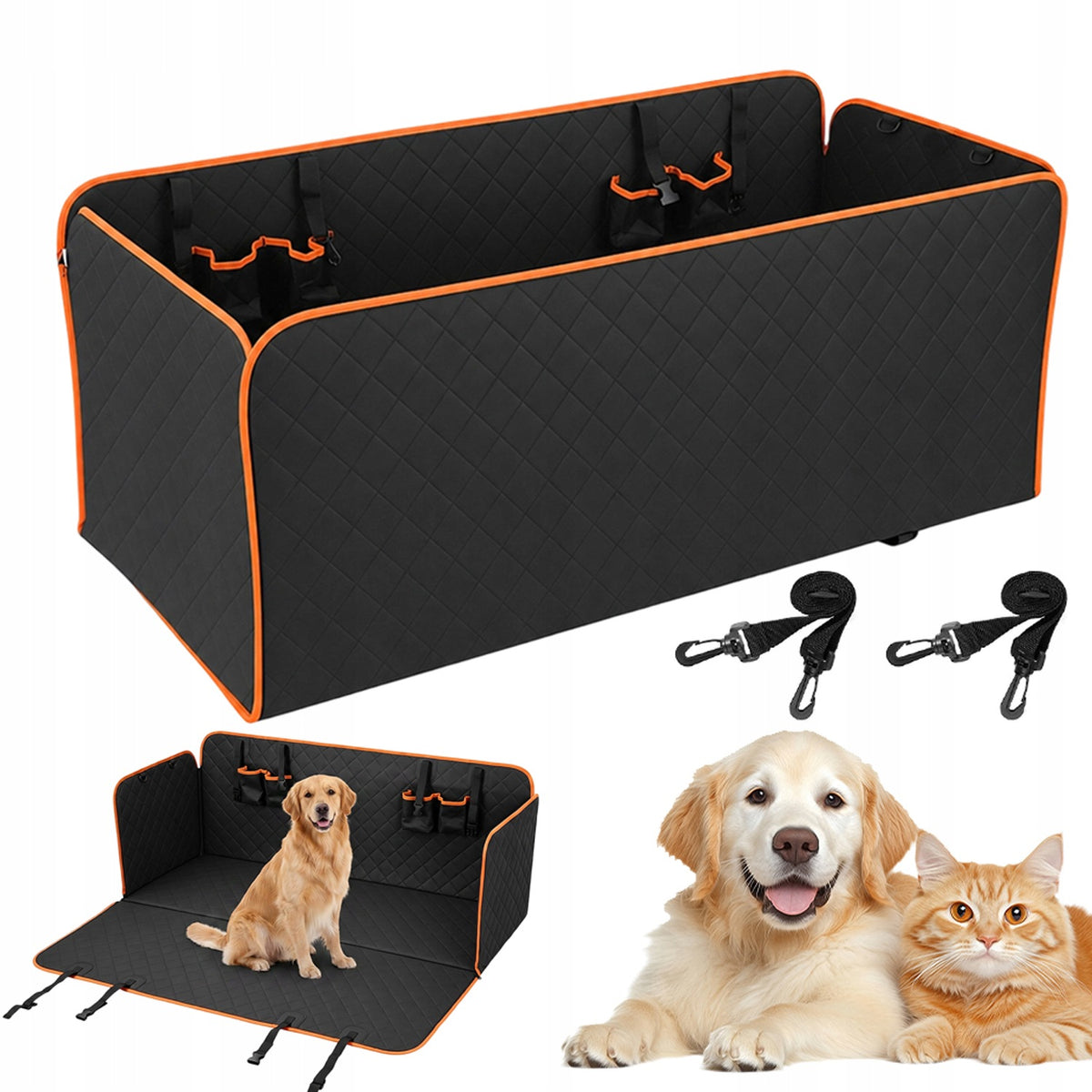 DOG MAT FOR CAR COVER WATERPROOF HAMMOCK DURABLE FOR SITTING