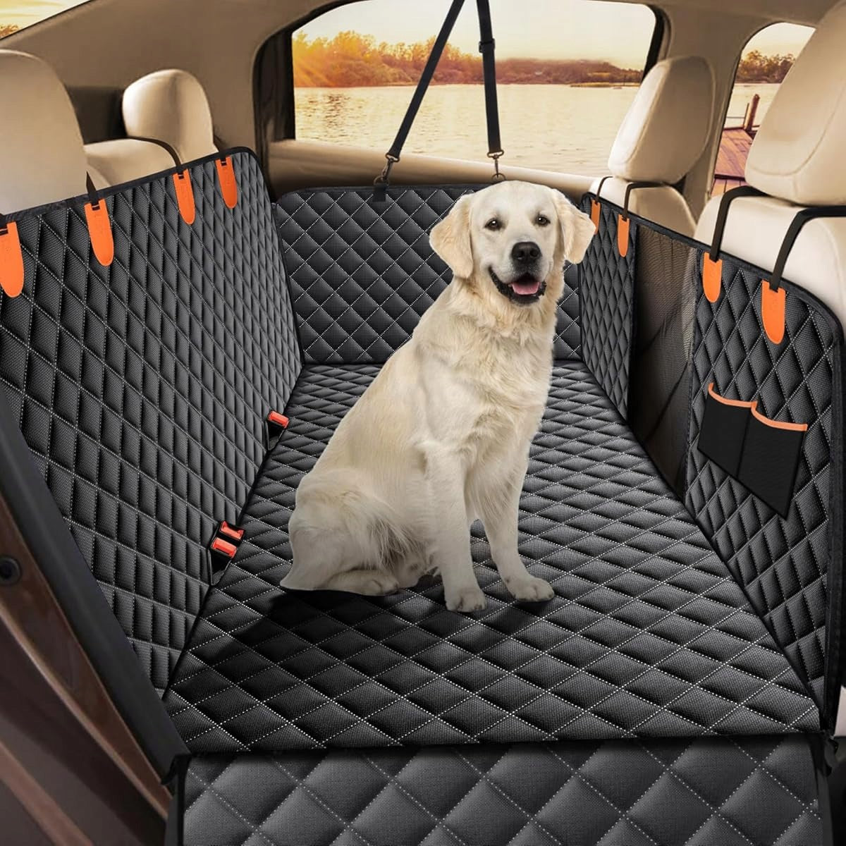 DOG MAT FOR CAR STIFFENED COVER FOR REAR SEATS FOR CAR Packaging status original