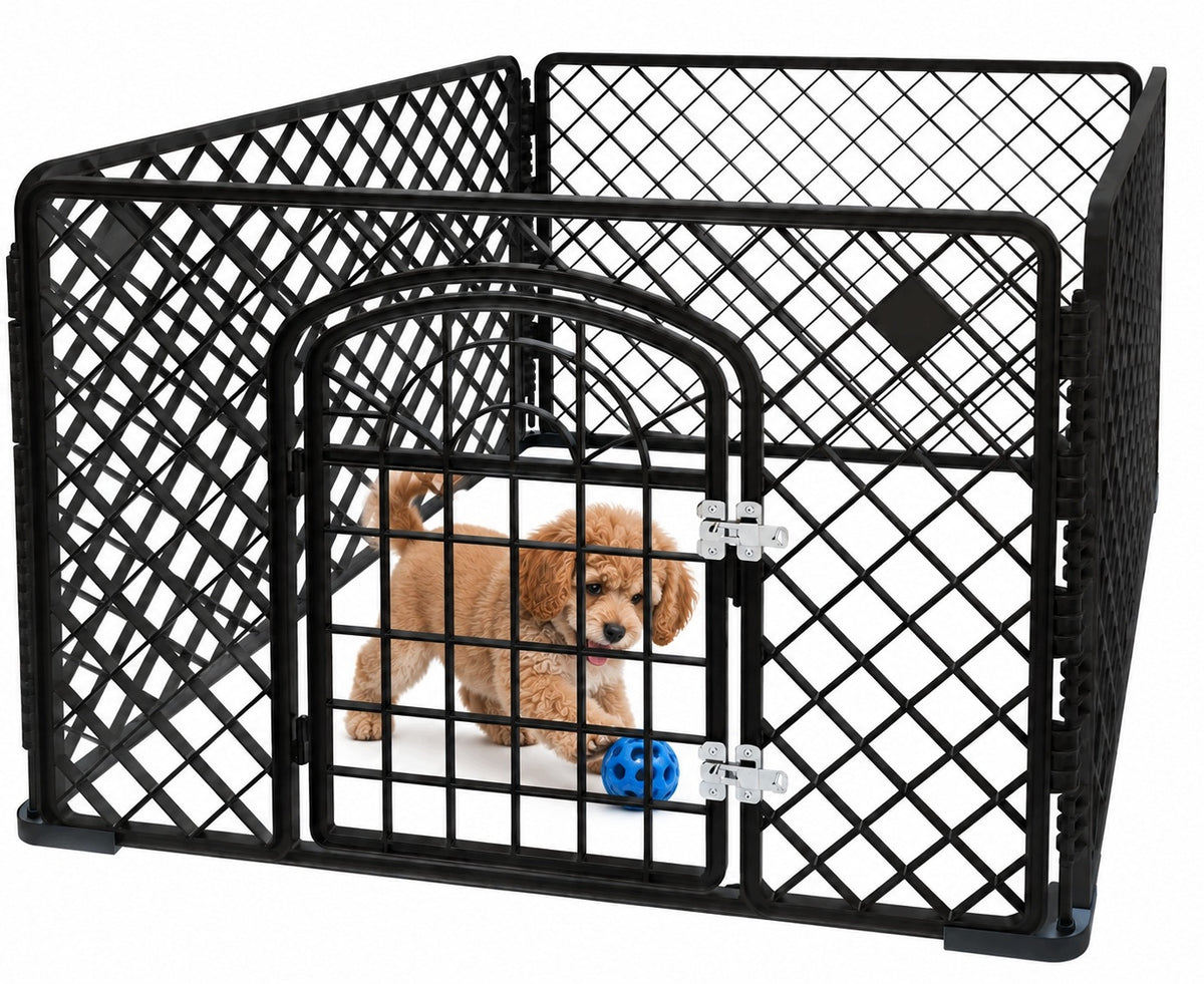DOG PLAYPEN DOG FARM Puppies Cat Kitten Runway Cage 90x90x60 Packaging status original