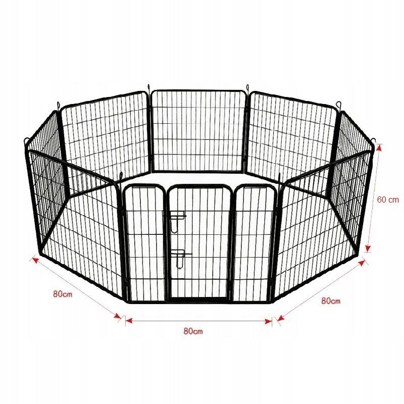 DOG PLAYPEN FARM CATWALK CAGE GOAL 80x60 Brand Wideshop