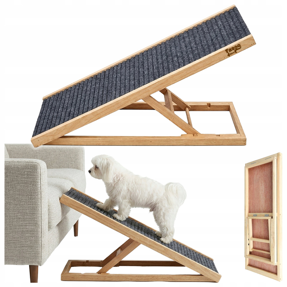 DOG RAMP Folding For Car Platform Step Degree Adjustable 70cm