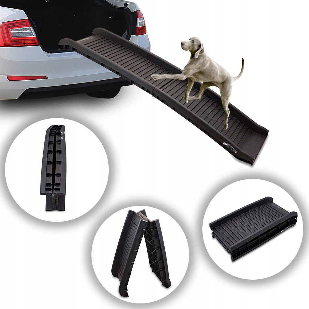 DOG RAMP PLASTIC LIGHT 155CM TO 90KG FOOTBRIDGE PLATFORM FOR CAR