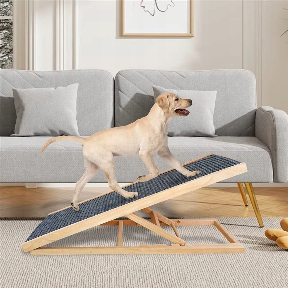 DOG RAMP STAIRS PLATFORM GENTLE STEPS ENTRY ENTRANCE 2 DEGREES L Packaging status original