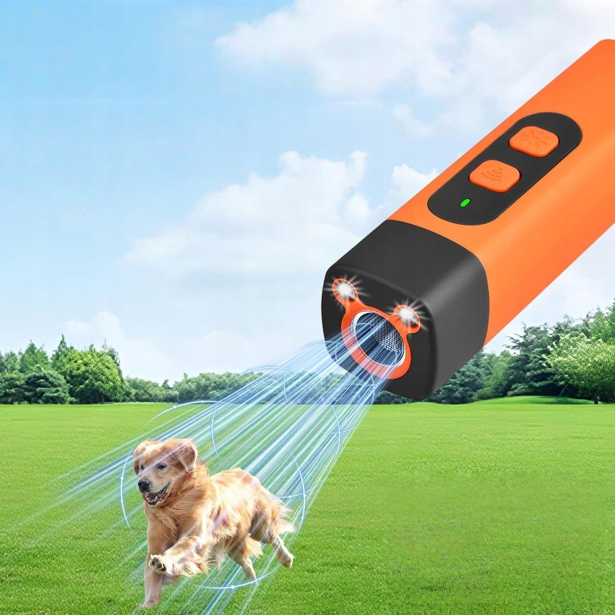 DOG REPELLENT ULTRASONIC LED MANUAL TRAINER TRAINING CONTROL Manufacturer code 4894997959894