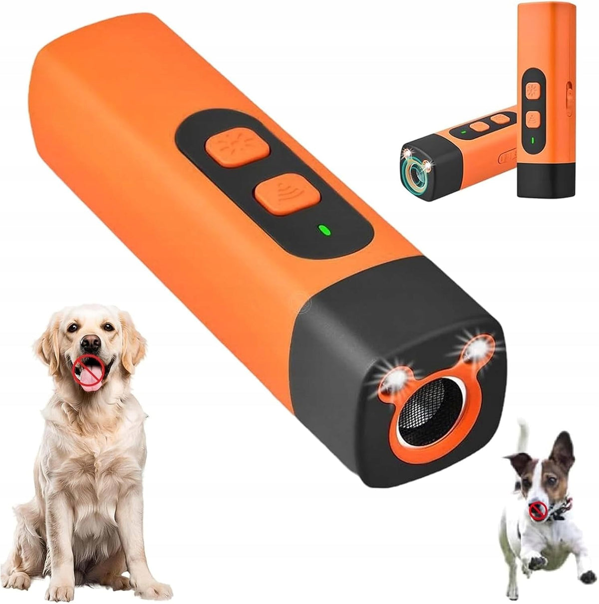 DOG REPELLENT ULTRASONIC LED MANUAL TRAINER TRAINING CONTROL
