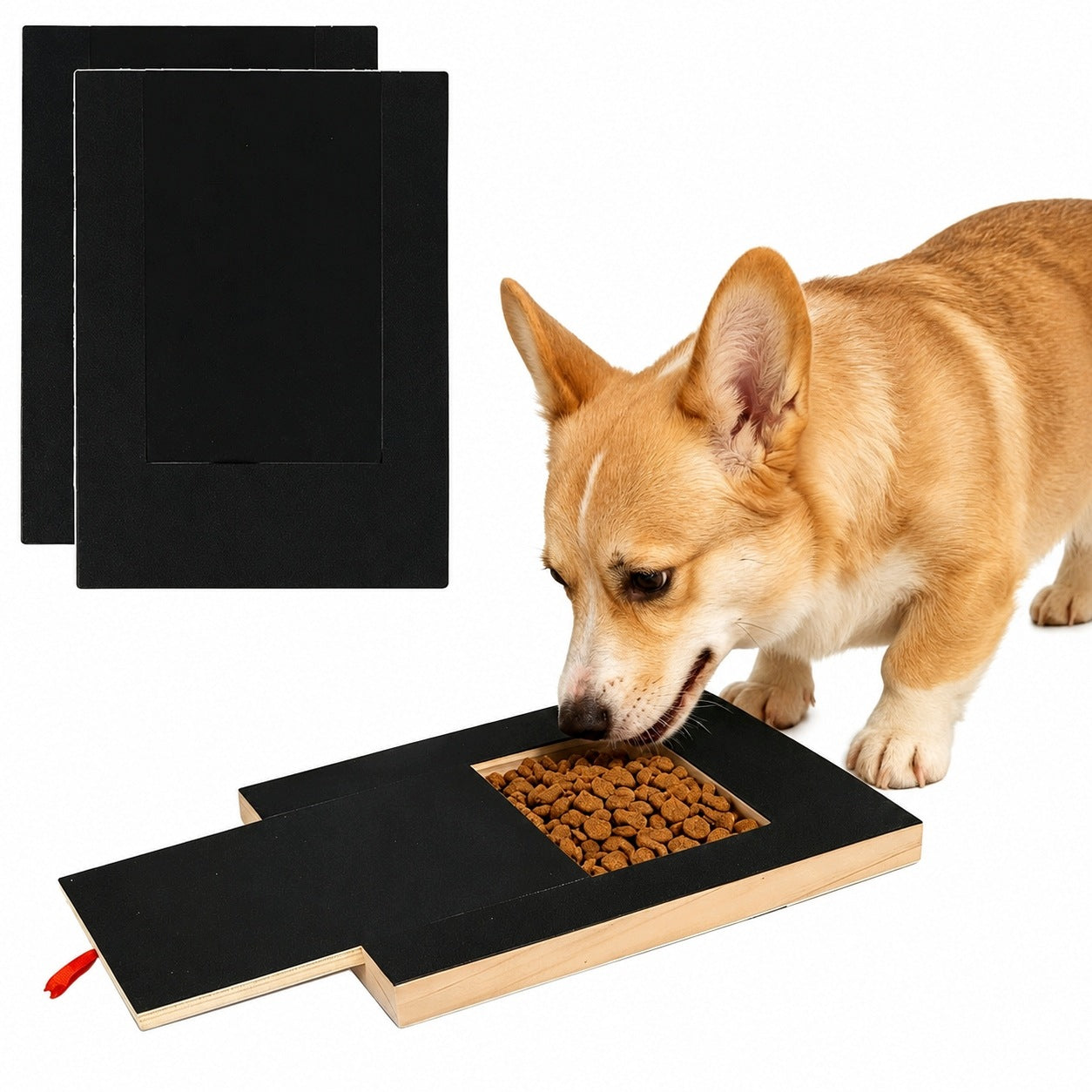 DOG SCRATCHER CLAW CLOTH WOODEN BOARD 35X25X3CM FOR TREATS