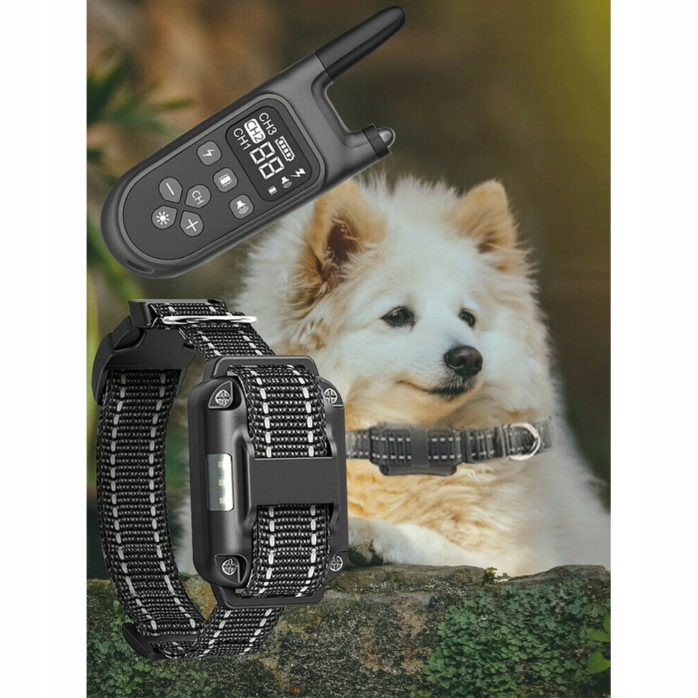 DOG TRAINING COLLAR ELECTRIC ANTI BARK COLLAR WATERPROOF 800M Packaging status original