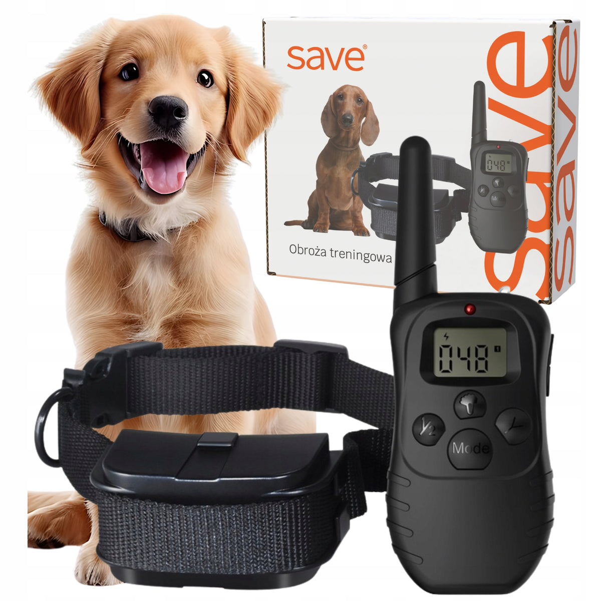 DOG TRAINING COLLAR ELECTRIC RANGE 300M TRAINER FOR DOGS