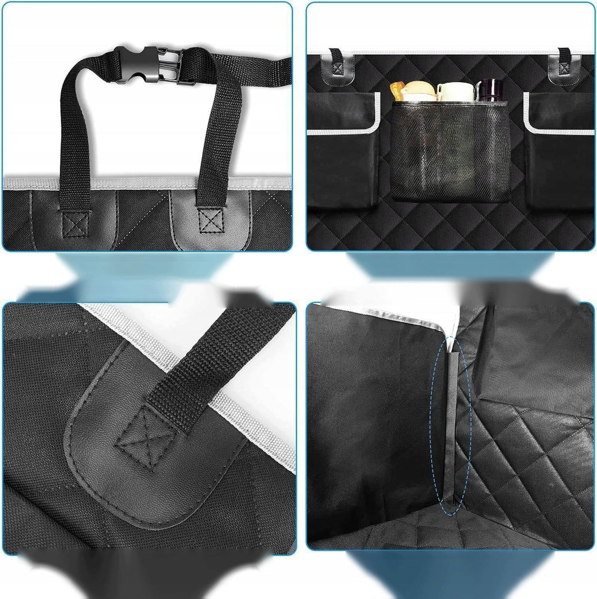 DOG TRUNK COVER MAT WATERPROOF COVER 180x103 cm XXL Color black