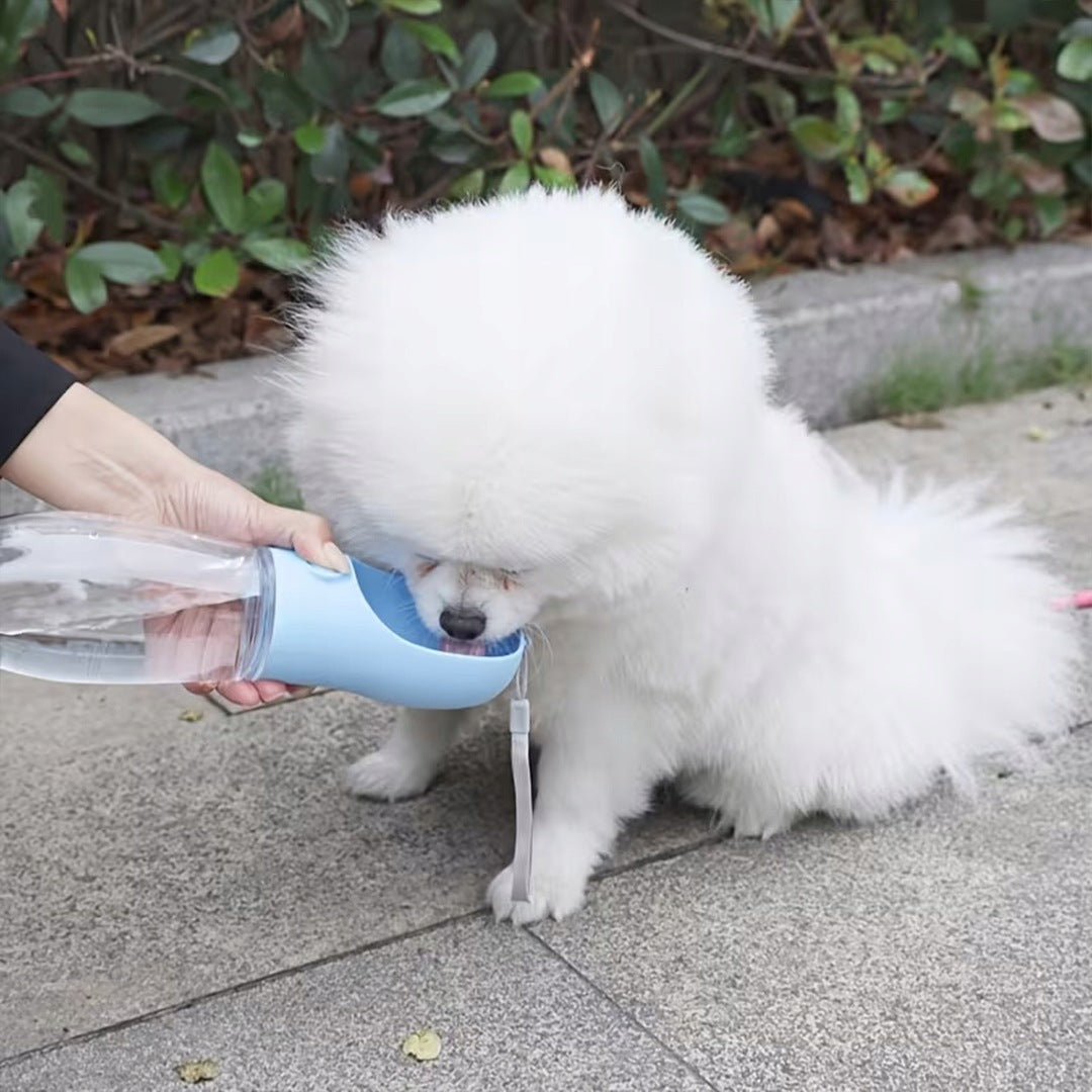 DOG WATER BOTTLE TOURIST DRINKER WATER BOTTLE TRAVEL BOWL 500ml Packaging status original